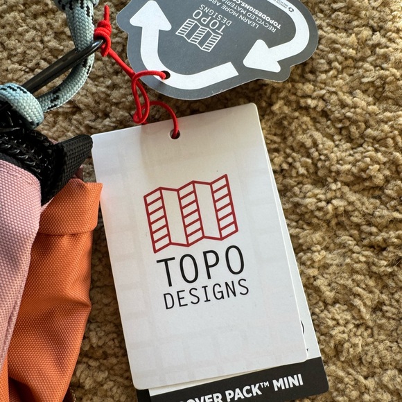 Topo Designs Multicolor Mini Rover Backpack - Picture 4 of 5